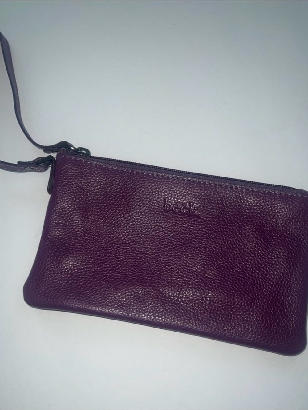 Beck Bags Wristlet NWOT Purple